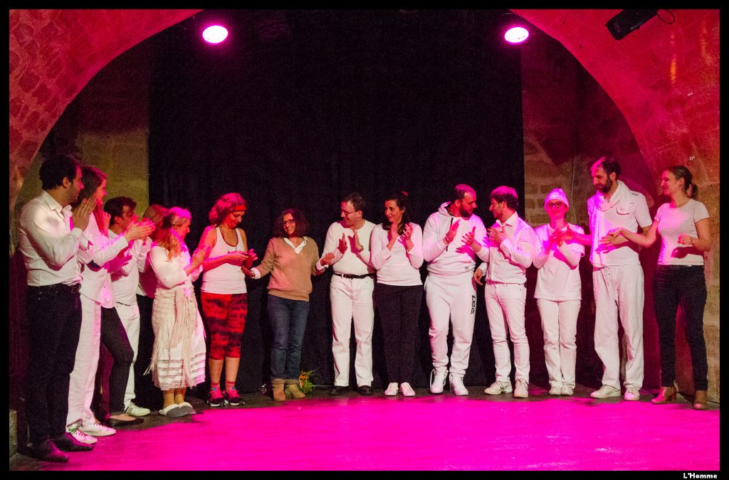 Cours théâtre Paris 12e - spectacle de la troupe Arthéâct